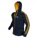 ARD CHAMPS™ Fleece Tracksuit Hoodie Trouser MMA Gym Boxing Running Jogging Suit (Navy Blue)